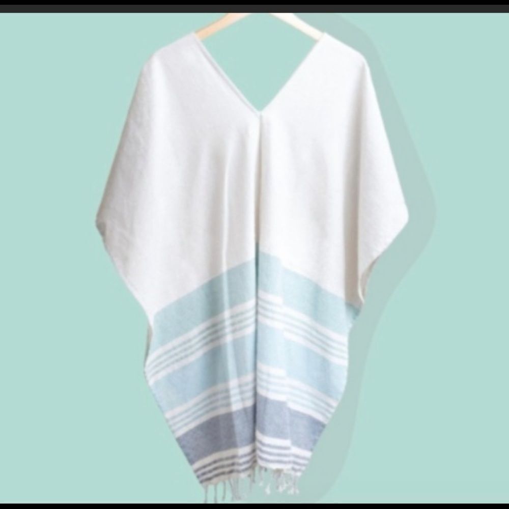 NWT Tribe Alive FESTIVAL Caftan Kimono Poncho OS